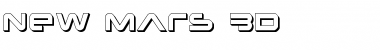 Download New Mars 3D Regular Font