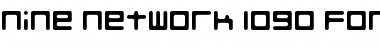 Download Nine Network logo font v2 Font