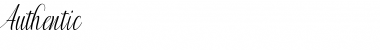 Download Authentic Font Download Authentic Font
