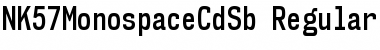 Download NK57 Monospace Condensed SemiBold Font