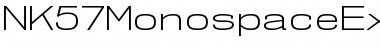 Download NK57 Monospace Expanded Light Font