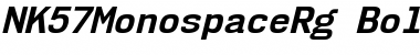 Download NK57 Monospace Bold Italic Font