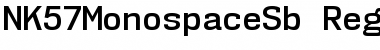 Download NK57 Monospace SemiBold Font
