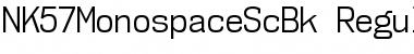 Download NK57 Monospace Semi-Condensed Book Font