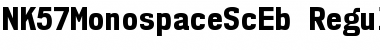 Download NK57 Monospace Semi-Condensed ExtraBold Font