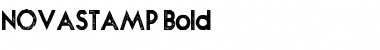 Download NOVA STAMP Bold Font