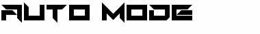 Download Auto Mode Font Download Auto Mode Font
