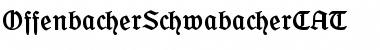 Download OffenbacherSchwabacherCAT Regular Font