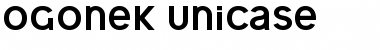 Download Ogonek Unicase Regular Font