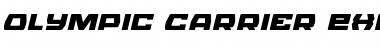 Download Olympic Carrier Expanded Italic Font Download Olympic Carrier Expanded Italic Font
