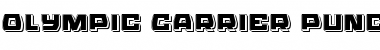 Download Olympic Carrier Punch Font Download Olympic Carrier Punch Font