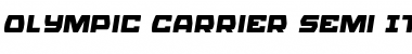 Download Olympic Carrier Semi-Italic Font Download Olympic Carrier Semi-Italic Font