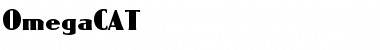 Download Omega CAT Font Download Omega CAT Font