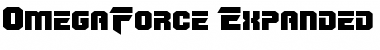 Download OmegaForce Expanded Font Download OmegaForce Expanded Font