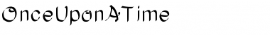 Download OnceUponATime Font Download OnceUponATime Font
