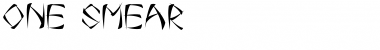 Download One Smear Font Download One Smear Font