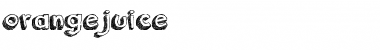 Download orange juice Font Download orange juice Font