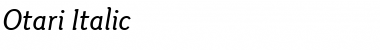 Download Otari Font