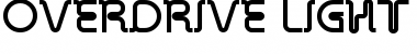 Download Overdrive Light Font