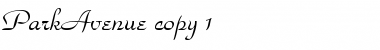 Download ParkAvenue Font