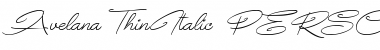 Download Avelana Thin Ital PERSONAL USE Font Download Avelana Thin Ital PERSONAL USE Font