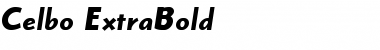 Download Celbo Ex�Bold Font