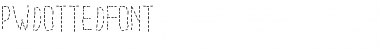 Download PWDottedFont Font Download PWDottedFont Font