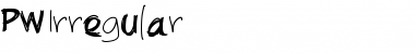 Download PWIrregular Font Download PWIrregular Font
