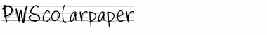 Download PWScolarpaper Font Download PWScolarpaper Font