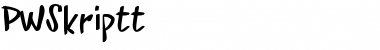 Download PWSkriptt Font Download PWSkriptt Font