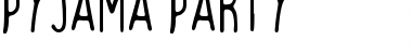 Download Pyjama Party Font Download Pyjama Party Font