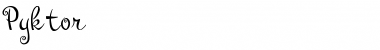 Download Pyktor Font Download Pyktor Font