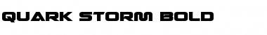 Download Quark Storm Bold Font