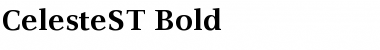 Download CelesteST Bold Font