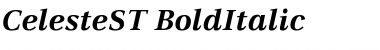 Download CelesteST ItalicBold Font