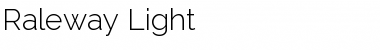 Download Raleway Light Font