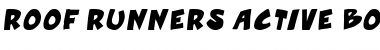 Download Roof runners active Bold Italic Font