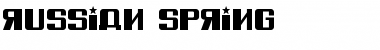 Download Russian Spring Regular Font