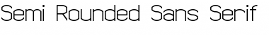 Download Semi Rounded Sans Serif 7 Font