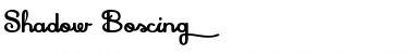Download Shadow Boxing Regular Font Title Preview Download Shadow Boxing Regular Font Title Preview