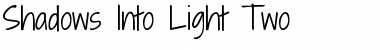 Download Shadows Into Light Two Regular Font Title Preview