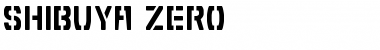 Download Shibuya Zero Regular Font