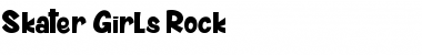 Download Skater Girls Rock Regular Font