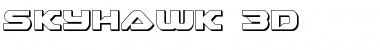 Download Skyhawk 3D Regular Font