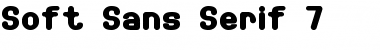 Download Soft Sans Serif 7 Regular Font