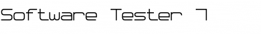 Download Software Tester 7 Regular Font