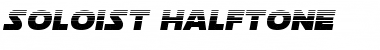 Download Soloist Halftone Regular Font