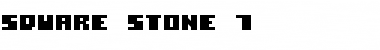 Download Square Stone-7 Regular Font