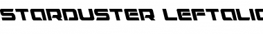 Download Starduster Leftalic Italic Font