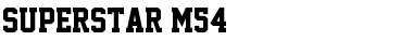 Download Superstar M54 Regular Font